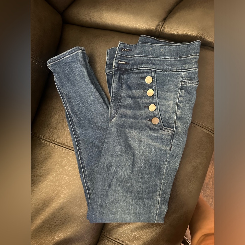 Express high rise skinny jeans